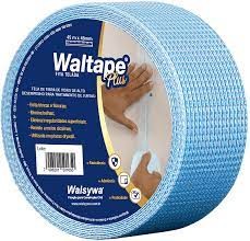 FITA TELADA PARA DRYWALL WALTAPE PLUS WALSYWA 560048 48mm - 100m