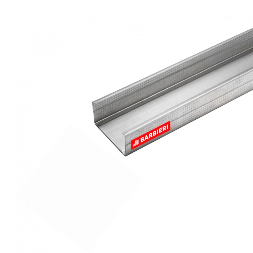 PERFIL MONTANTE PARA DRYWALL BARBIERI 70mm - 3m