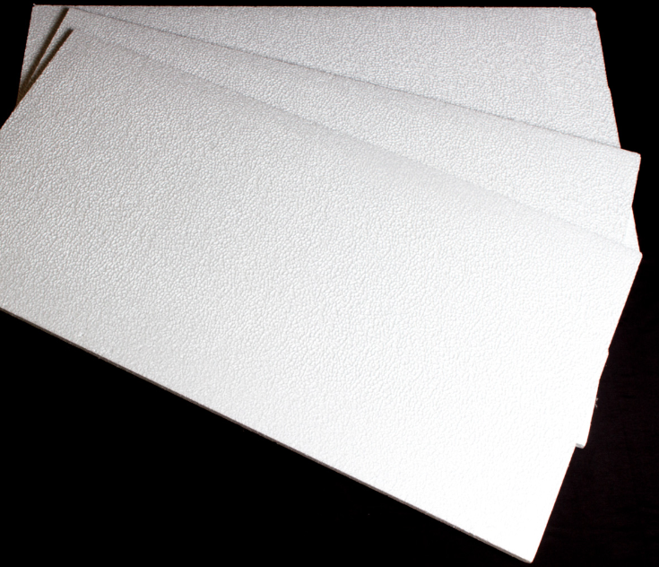 PLACA FORRO EPS TEXTURA CHUVA 1245X620X20MM