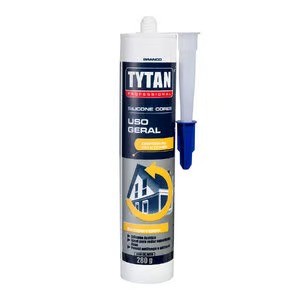 SILICONE ACETICO TYTAN PROFESSIONAL - CINZA 280g