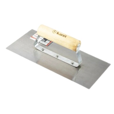 DESEMPENADEIRA DE ACO CARBONO KANIT 12x25cm