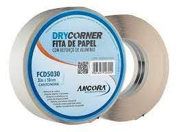 FITA PARA CANTO COM REFORCO METALICO DRYCORNER ANCORA FCD5030  50mm - 30m