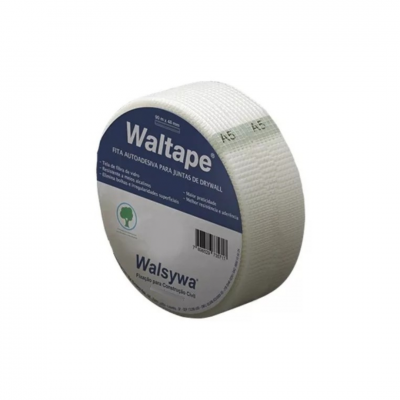 FITA TELADA PARA DRYWALL WALTAPE WALSYWA 560023 48mm - 90m