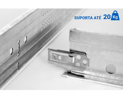 TRAVESSA PERFIL T PARA FORRO REMOVIVEL BR24 24x1250x28mm BRANCO