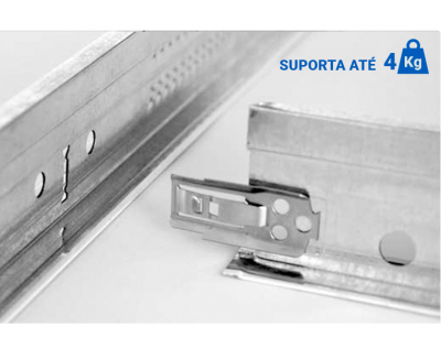 TRAVESSA  DS24 BRANCA P/ FORRO REMOVIVEL 24x25x1250mm CIPRIANI